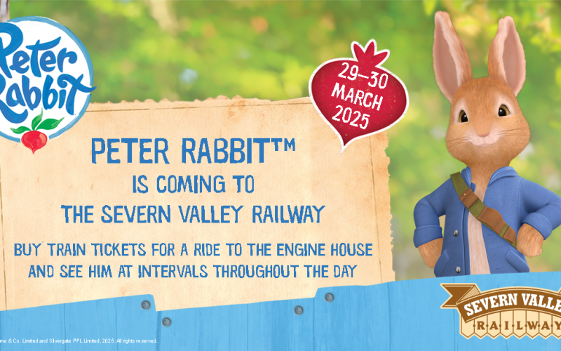 Peter Rabbit™ to Visit the Severn Valley Railway in March