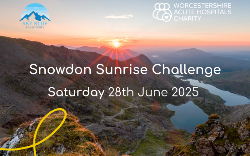 Take on the Snowdon Sunrise Challenge and Support your Local Hospitals Charity!