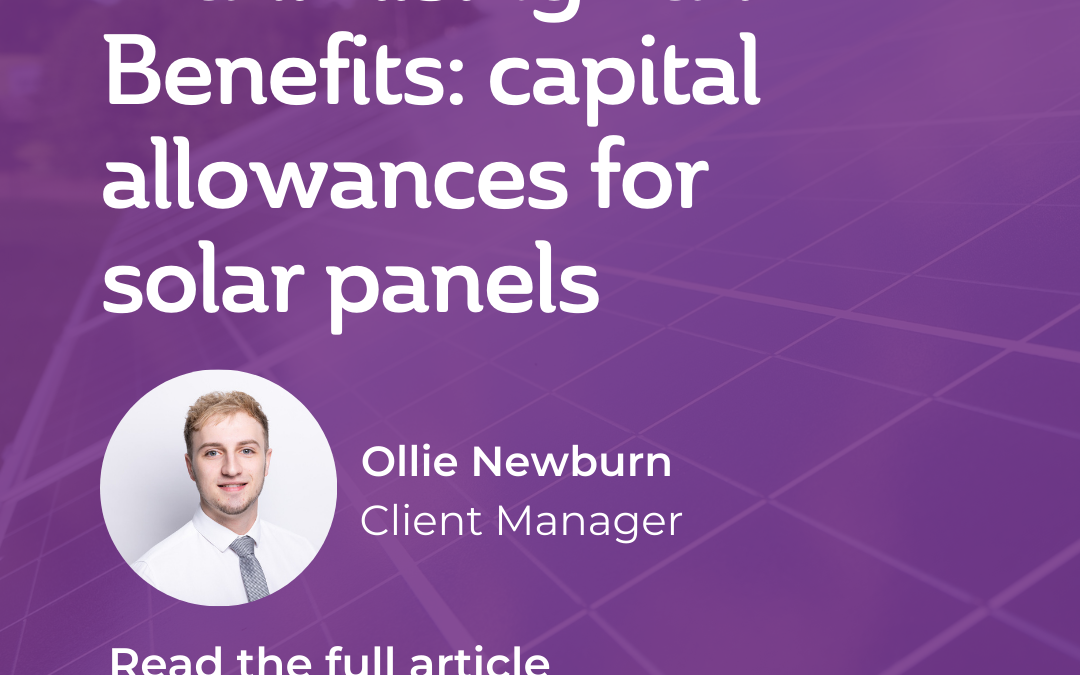 Capital Allowances for Solar Panels