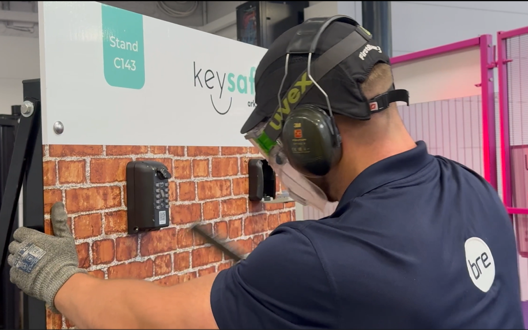 The Key Safe Company is putting its latest product up for attack testing at The Security Event at The NEC