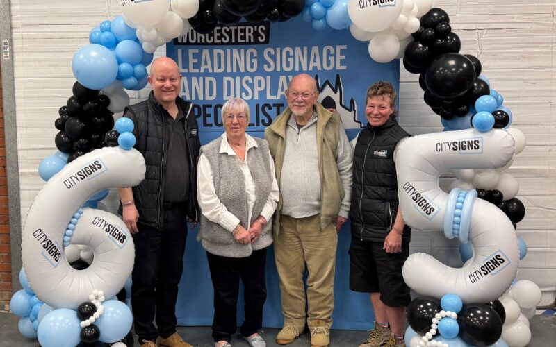 City Signs celebrates 65 years as Worcester’s leading signage specialist