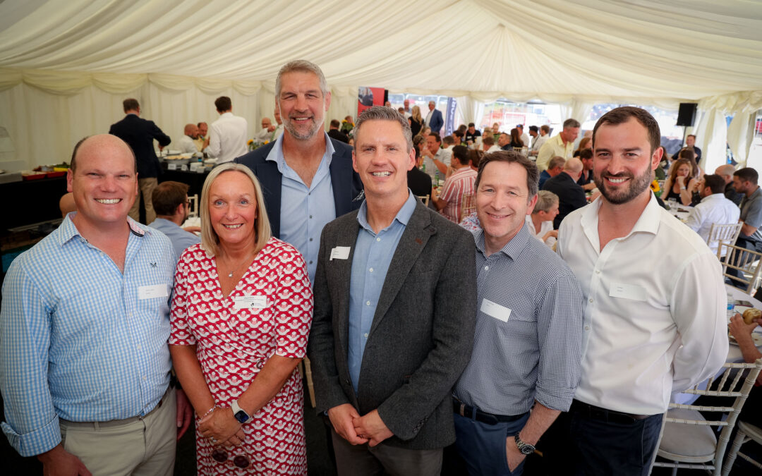 Worcester Six marks 10-year milestone with celebration outside MiTek’s new EMEA headquarters