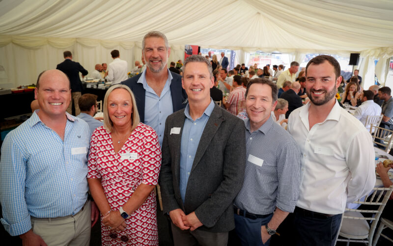 Worcester Six marks 10-year milestone with celebration outside MiTek’s new EMEA headquarters