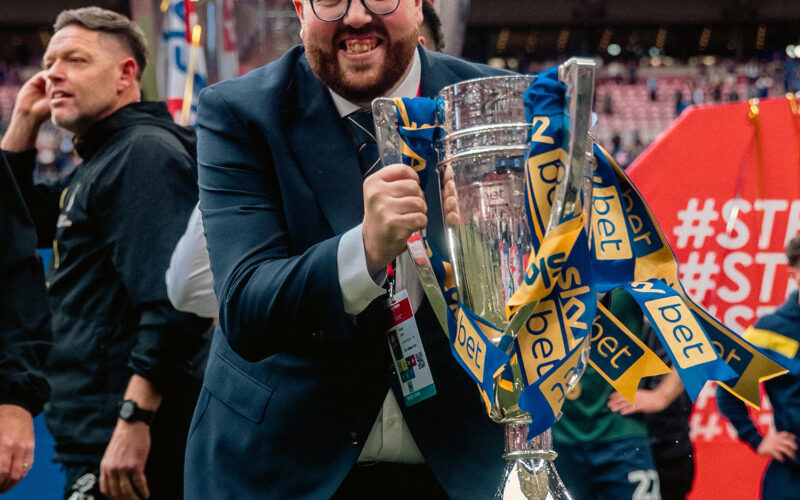 From Worcester to Wembley! Former city student leads AFC Wimbledon’s League One Return.