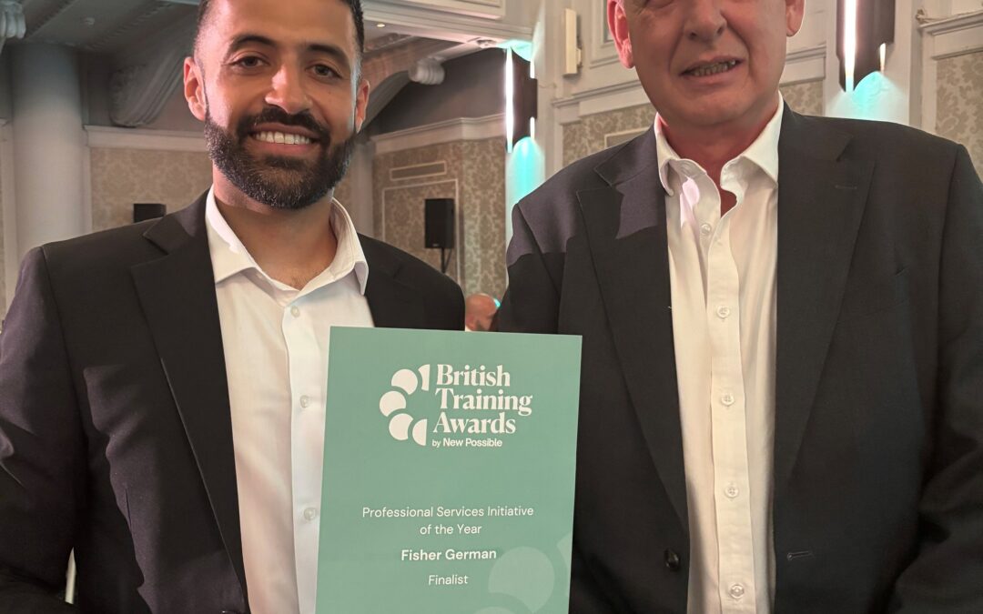 Fisher German scoops top training award