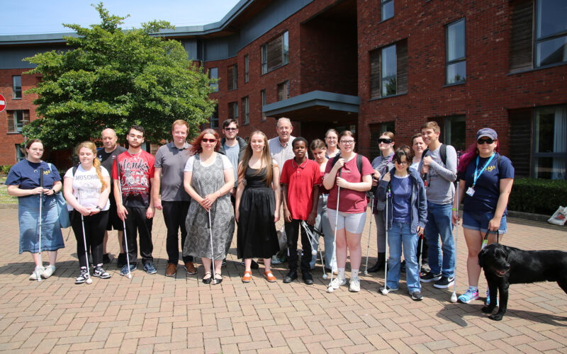 Visually Impaired Students Learn about Transition to University