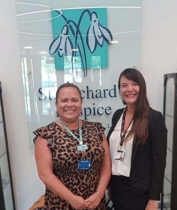 Worcester law firm raises over £2,500 for local hospice
