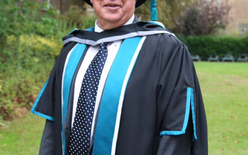 DRPG’s Dale Parmenter awarded Honorary University Fellowship