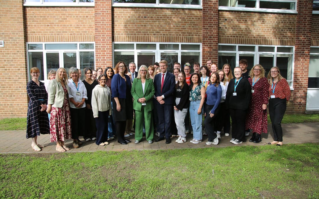 Skills Minister Impressed at Worcester