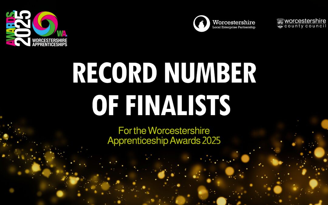 Record-breaking number of finalists confirmed for Worcestershire Apprenticeships Awards