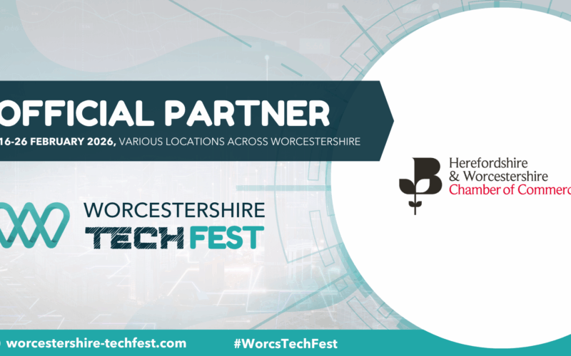 Herefordshire & Worcestershire Chamber of Commerce Partners with Worcestershire’s 2026 TechFest