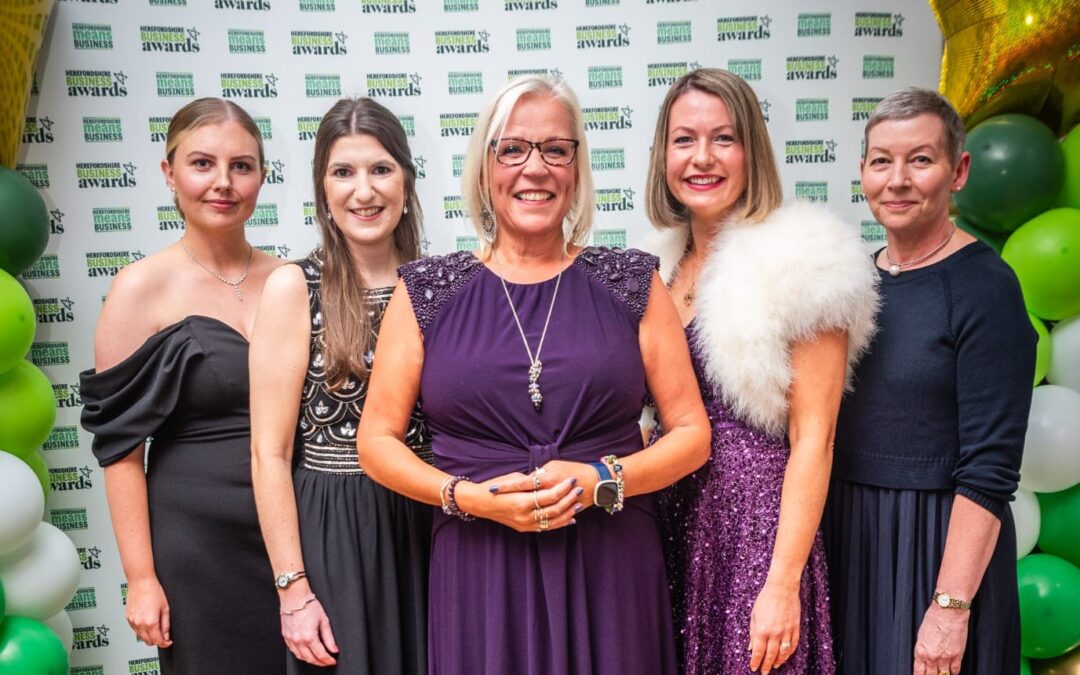 Sharon Baker of Kinder Accountants Wins Business Leader of the Year at the Herefordshire Means Business Awards 2025