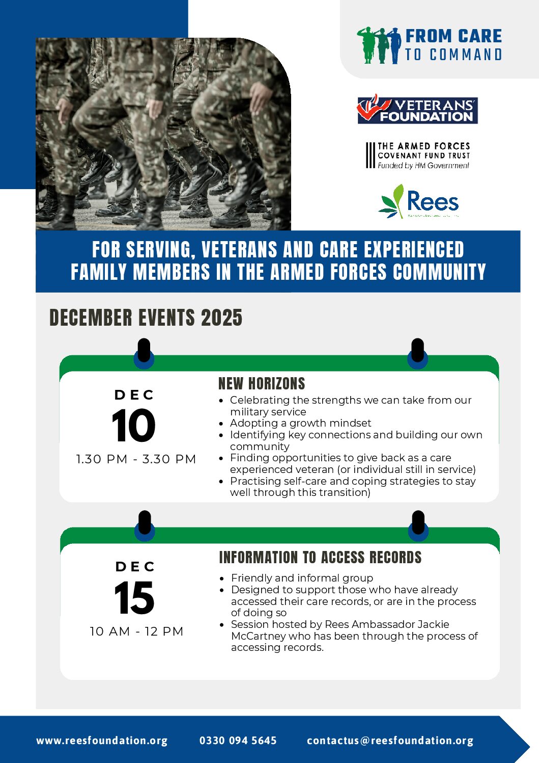 Supporting Care Leavers and Families: Join Our December Zoom Sessions