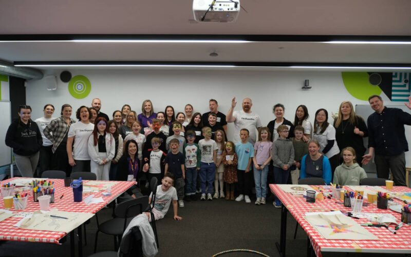 Youngsters’ artwork features in campaign encouraging parents to spot signs and symptoms of childhood cancer