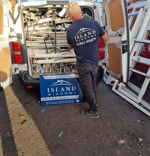 Island Windows Partners with REHAU Recycling to Bring Window Recycling to the Isle of Wight