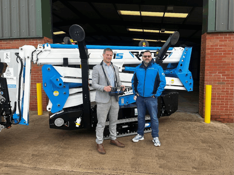 Aerial platform company Socage opens new UK arm near Droitwich, aided by John Truslove