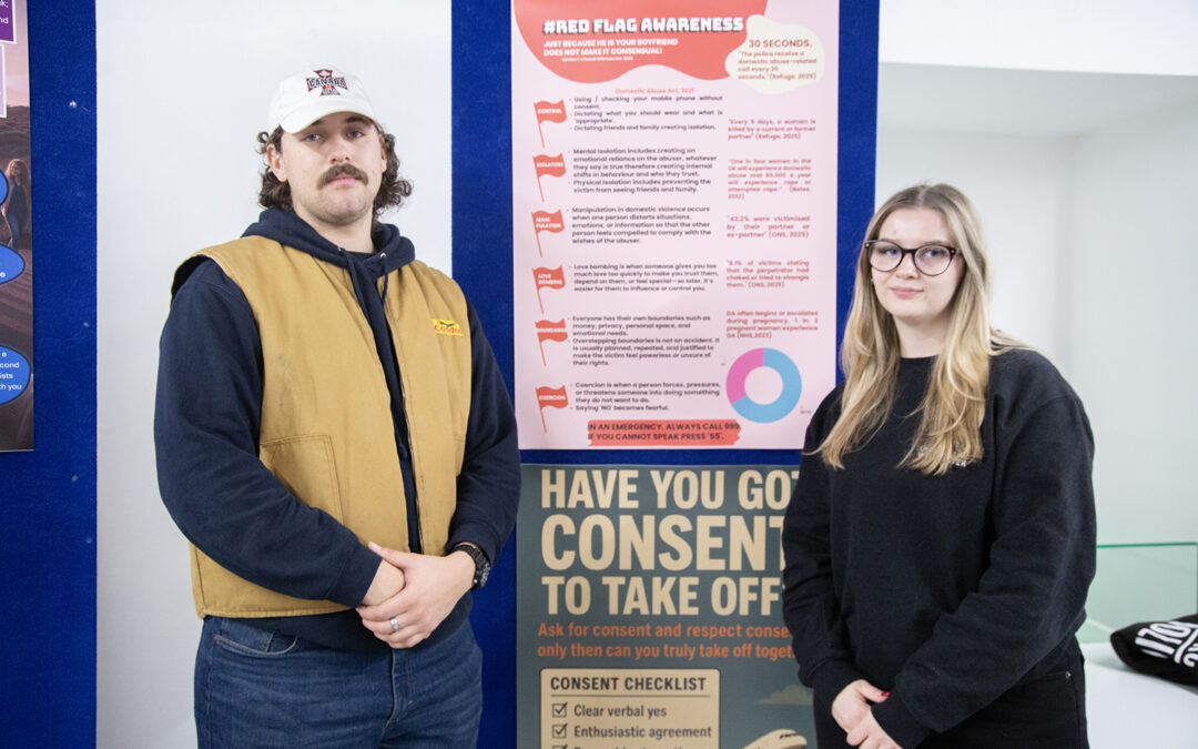 Policing Students Tackle Violence Against Women and Girls with Poster Campaign