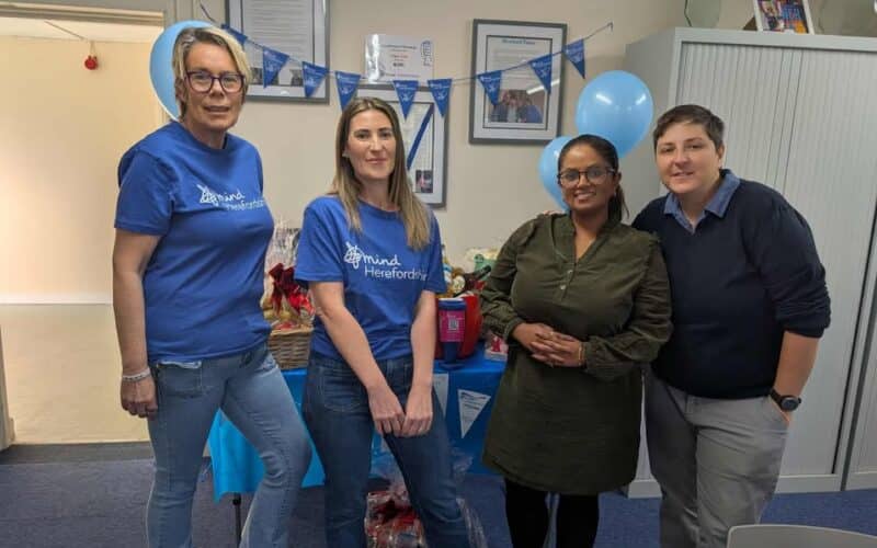 Raising money for Herefordshire mind charity