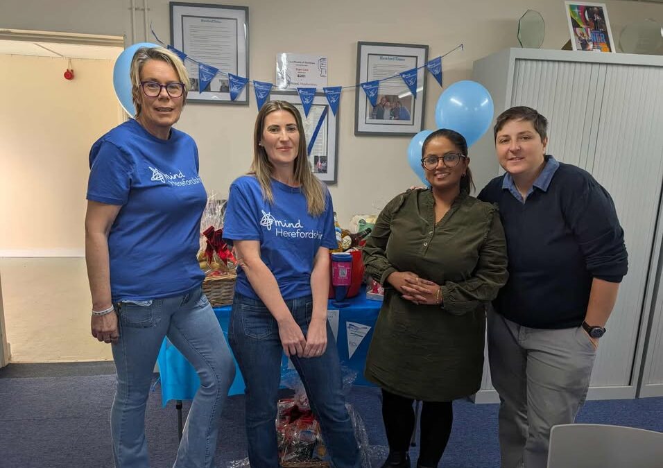 Raising money for Herefordshire mind charity
