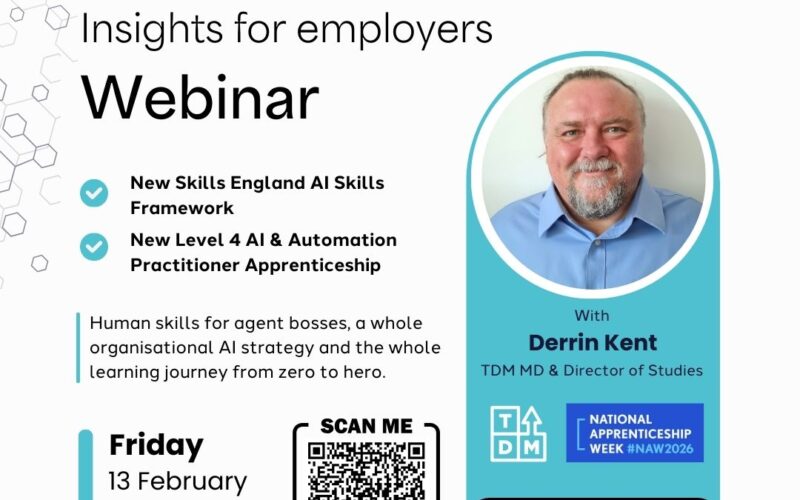 Empowering Local Employers with AI & Automation: Free Apprenticeship Insights Webinar Announced for 13th February