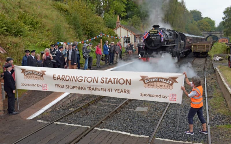 Eardington station takes centre stage at the Severn Valley Railway’s Branch Line Weekend