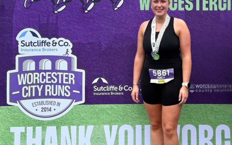 Emily Newman Goes the Distance for Meningitis Now