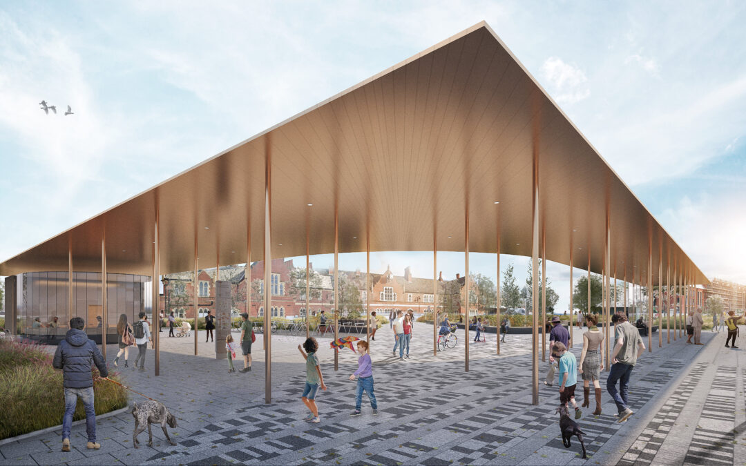 Hereford’s new Transport Hub takes shape