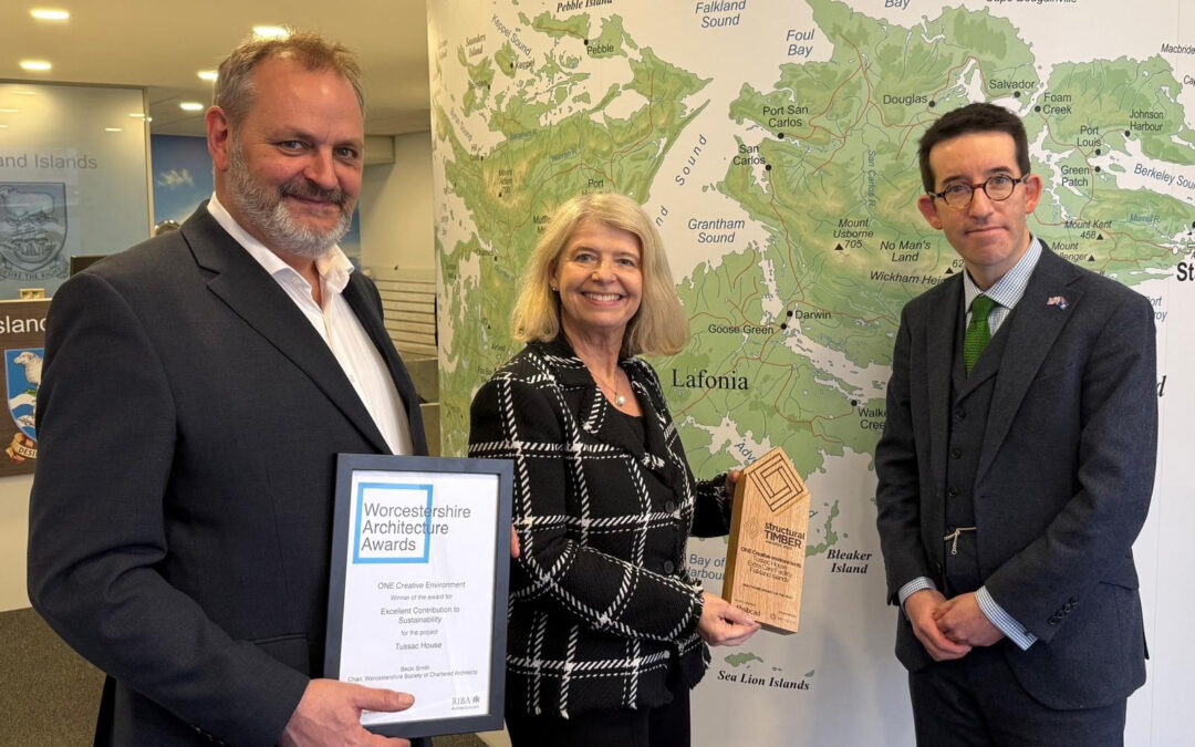 ONE attends reception at Falkland House