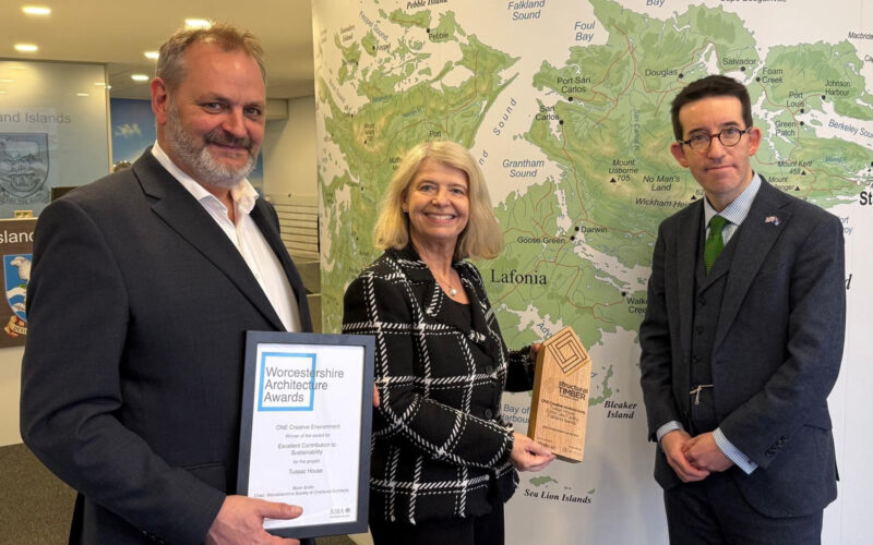 ONE attends reception at Falkland House