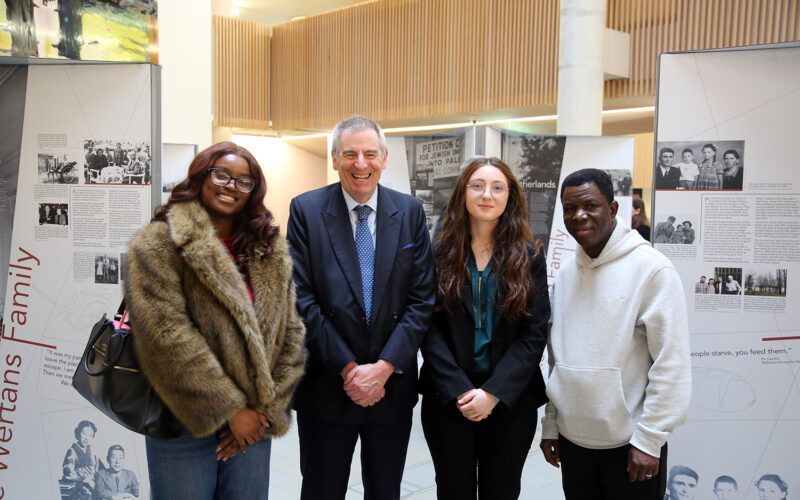 Holocaust Rescue Stories go on Display at The Hive as Speakers Urge Action Against Hatred