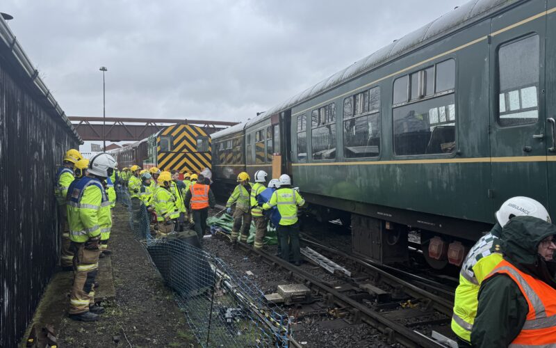 Severn Valley Railway host major exercise to test emergency response plans