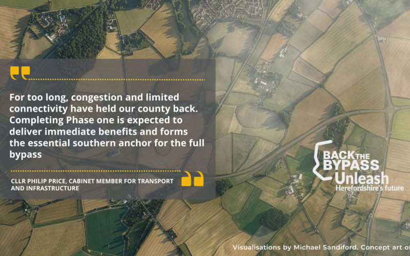 Council appoints contractor to begin delivery of Hereford Bypass phase one