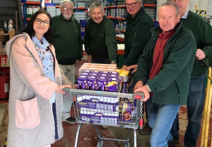 100 Easter Eggs Delivered to Worcester Foodbank
