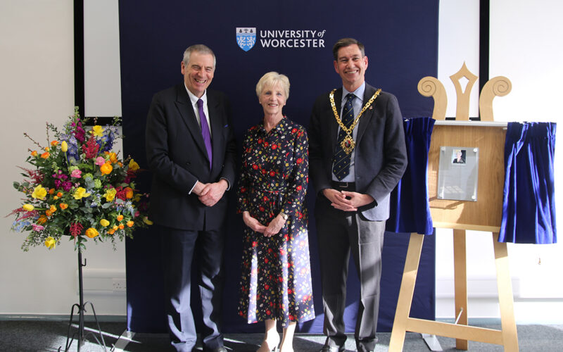 University of Worcester Dedicates Room to Honour Former Mayor Brenda Sheridan
