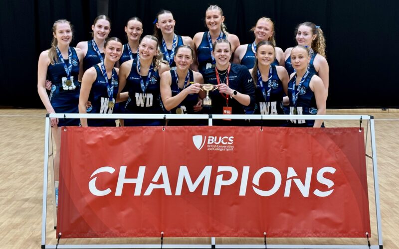 University of Worcester Netball Crowned National Trophy Champions