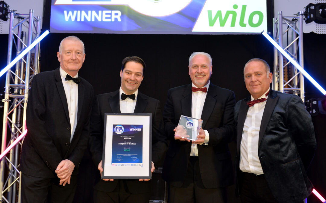 WEG wins Supplier of the Year at 2026 Pump Industry Awards