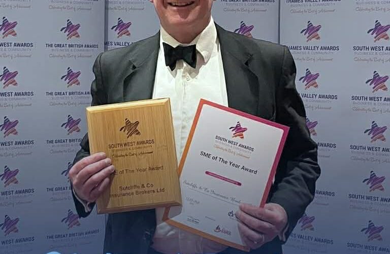 SUTCLIFFE & CO CROWNED SME OF THE YEAR AT SOUTH WEST BUSINESS & COMMUNITY AWARDS
