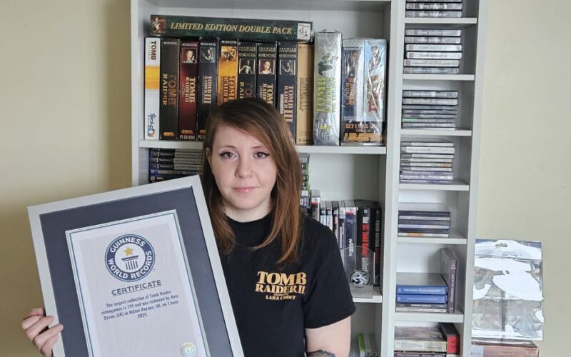 University of Worcester Graduate Amasses Record breaking Tomb Raider Collection