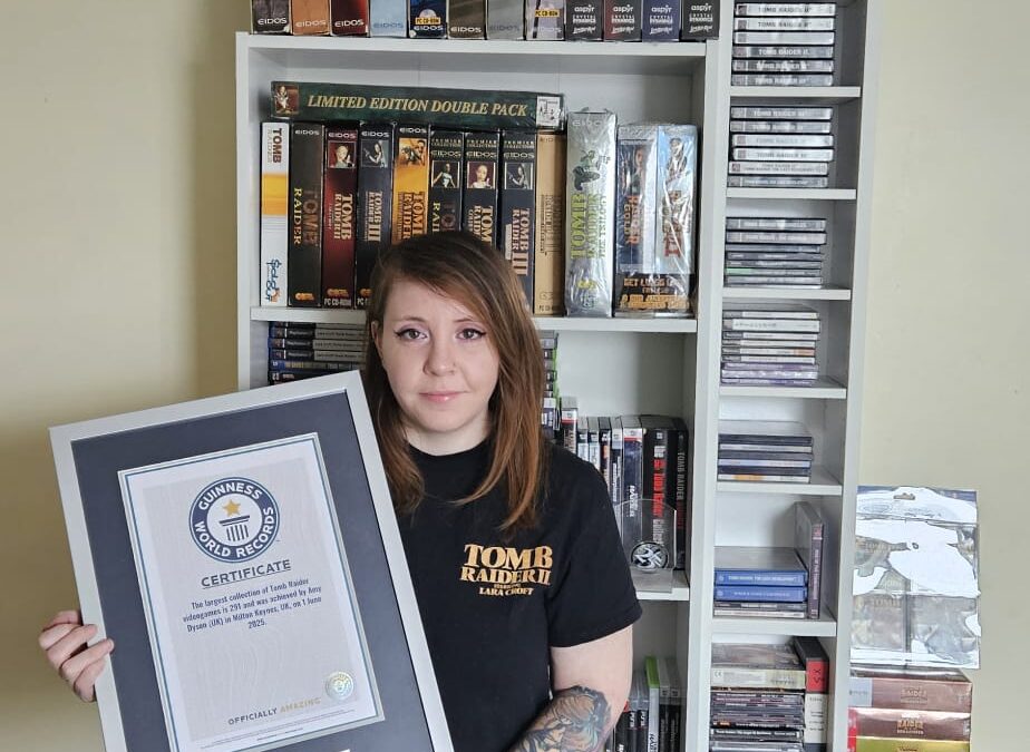 University of Worcester Graduate Amasses Record breaking Tomb Raider Collection