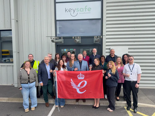 THE KEY SAFE COMPANY RECEIVES A KING’S AWARD FOR ENTERPRISE