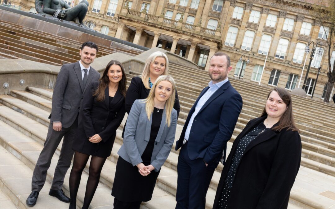Growing law firm celebrates five newly qualified solicitors
