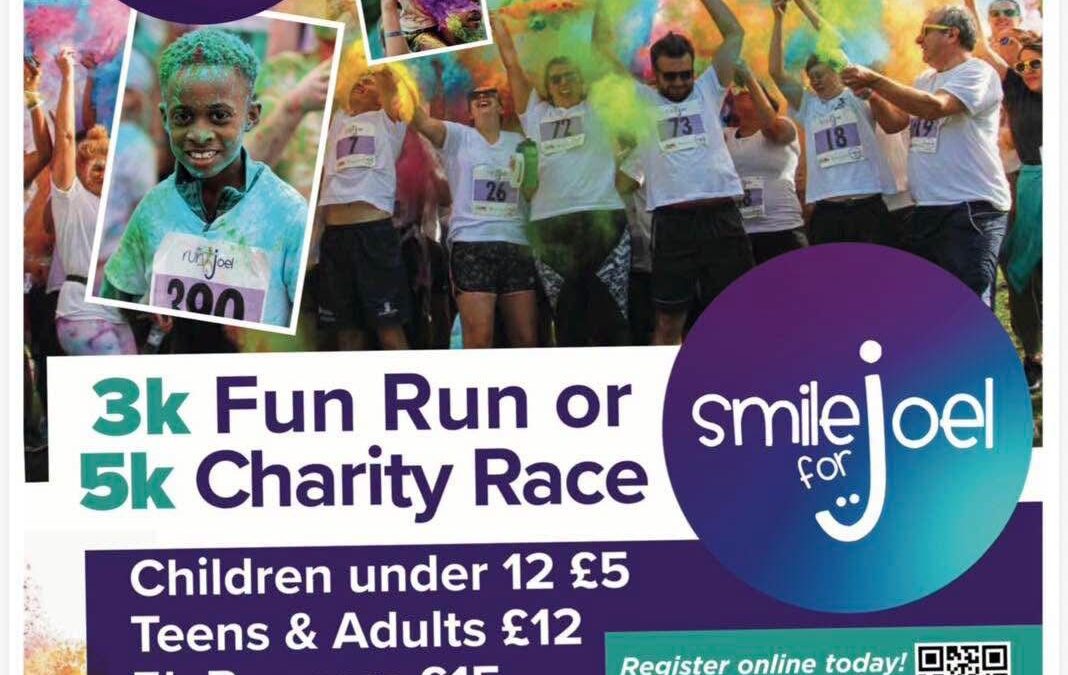 Colour run returns to Sandwell Valley for 10th Run for Joel