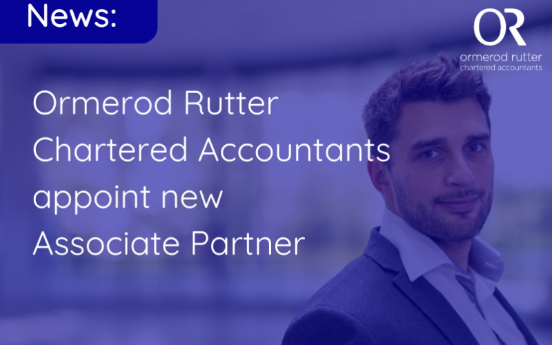 Ormerod Rutter Chartered Accountants appoint new Associate Partner