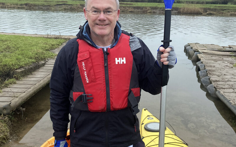 Lecturer Paddles the Equivalent of Worcester to Paris for Vital Local Charity