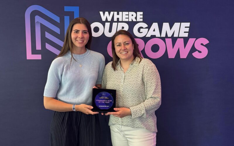 Worcester City Women FC named Community Club of the Year in landmark season