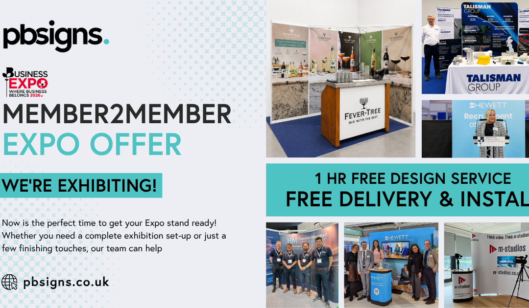 Get Expo Ready with PB Signs!