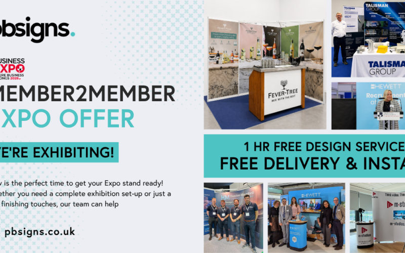 Get Expo Ready with PB Signs!