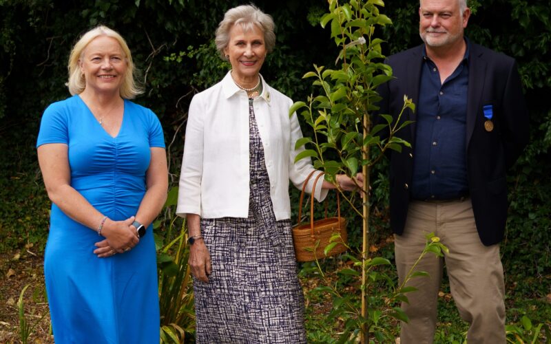 Wyevale Nurseries celebrates people and passion during a visit by The Duchess of Gloucester