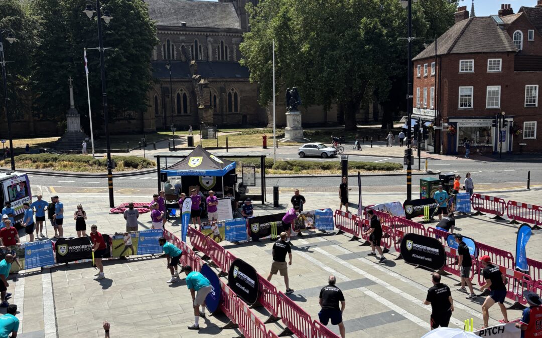 Businesses Hit It for Six as Worcester Street Sixes Takes Over the City Centre
