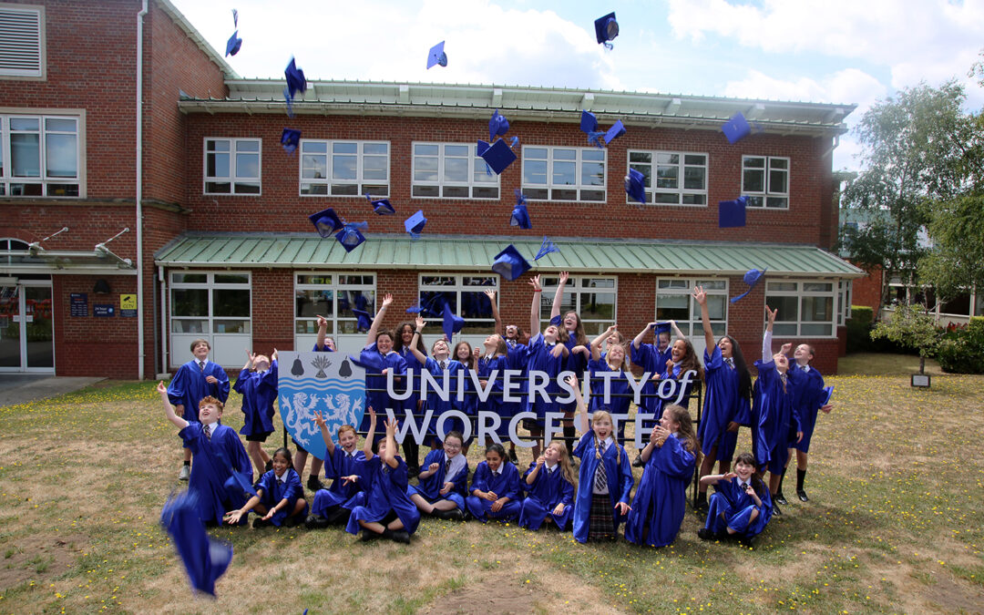 Young Graduates Celebrating Success at Children’s University